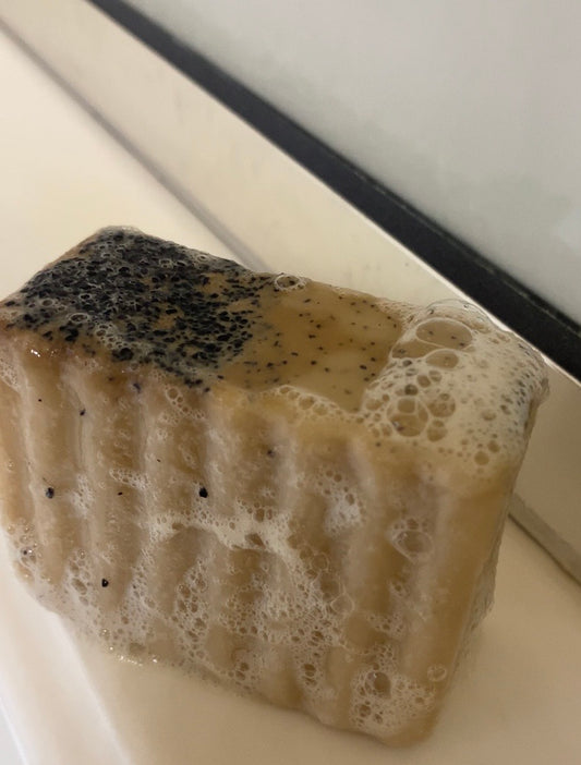 Coffee & Cream face & body natural energizing  soap massage bars